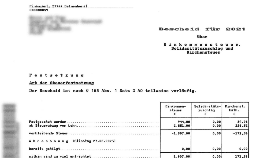 Odwołanie od decyzji podatkowej z Niemiec Bescheid – do kiedy można wnioskować o wyższy zwrot?