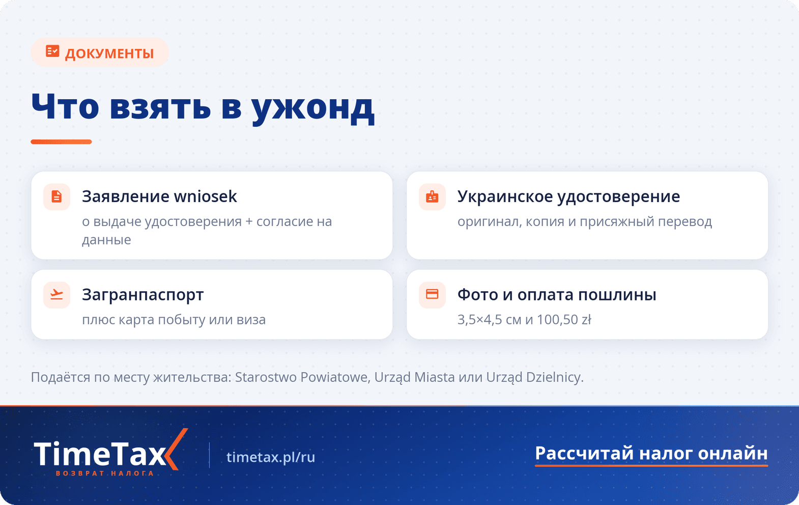 Как в Польше заменить украинское водительское удостоверение на польское — чек-лист
