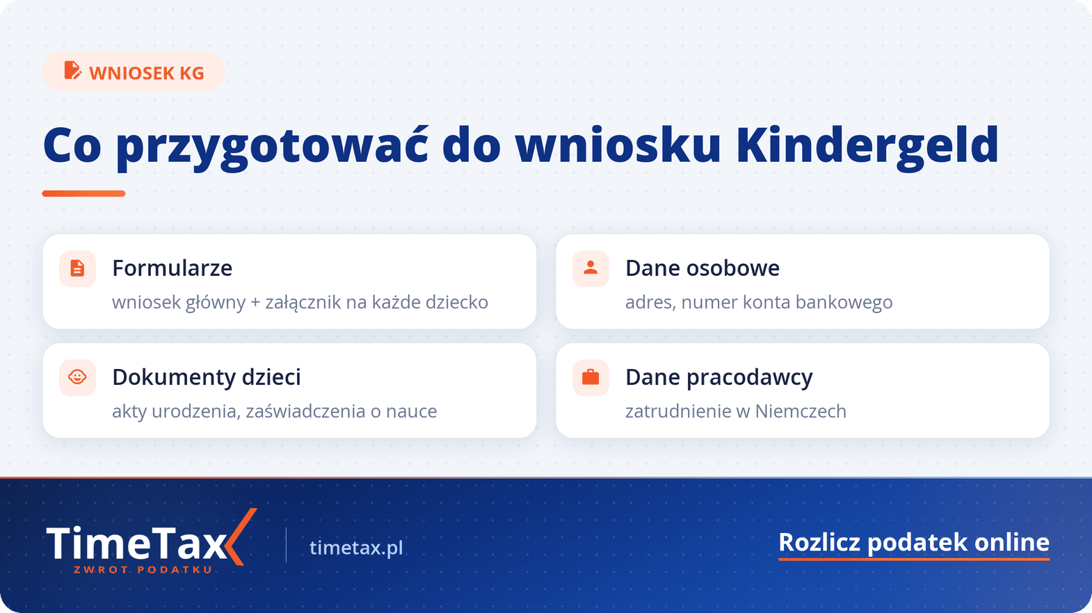 Formularz Kindergeld druk kg45 po polsku – Jak wypełnić wniosek 2025 — checklista