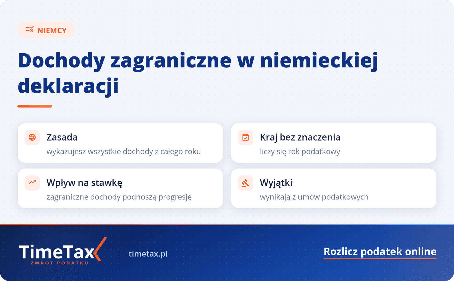Kiedy nie trzeba wykazywać dochodów z zagranicy rozliczając podatek z Niemiec — checklista