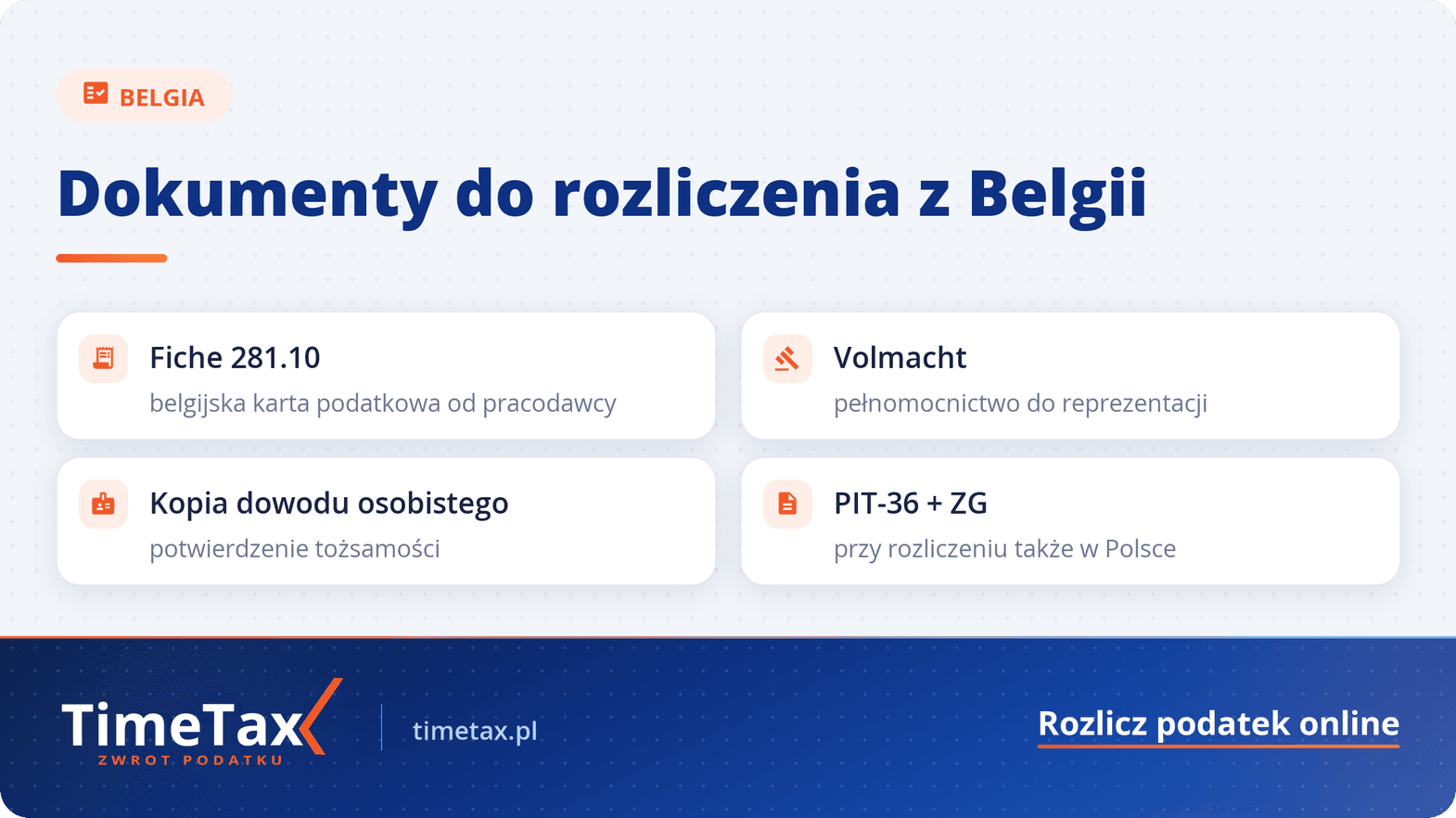 Jakie dokumenty są potrzebne do rozliczenia podatku z Holandii — checklista