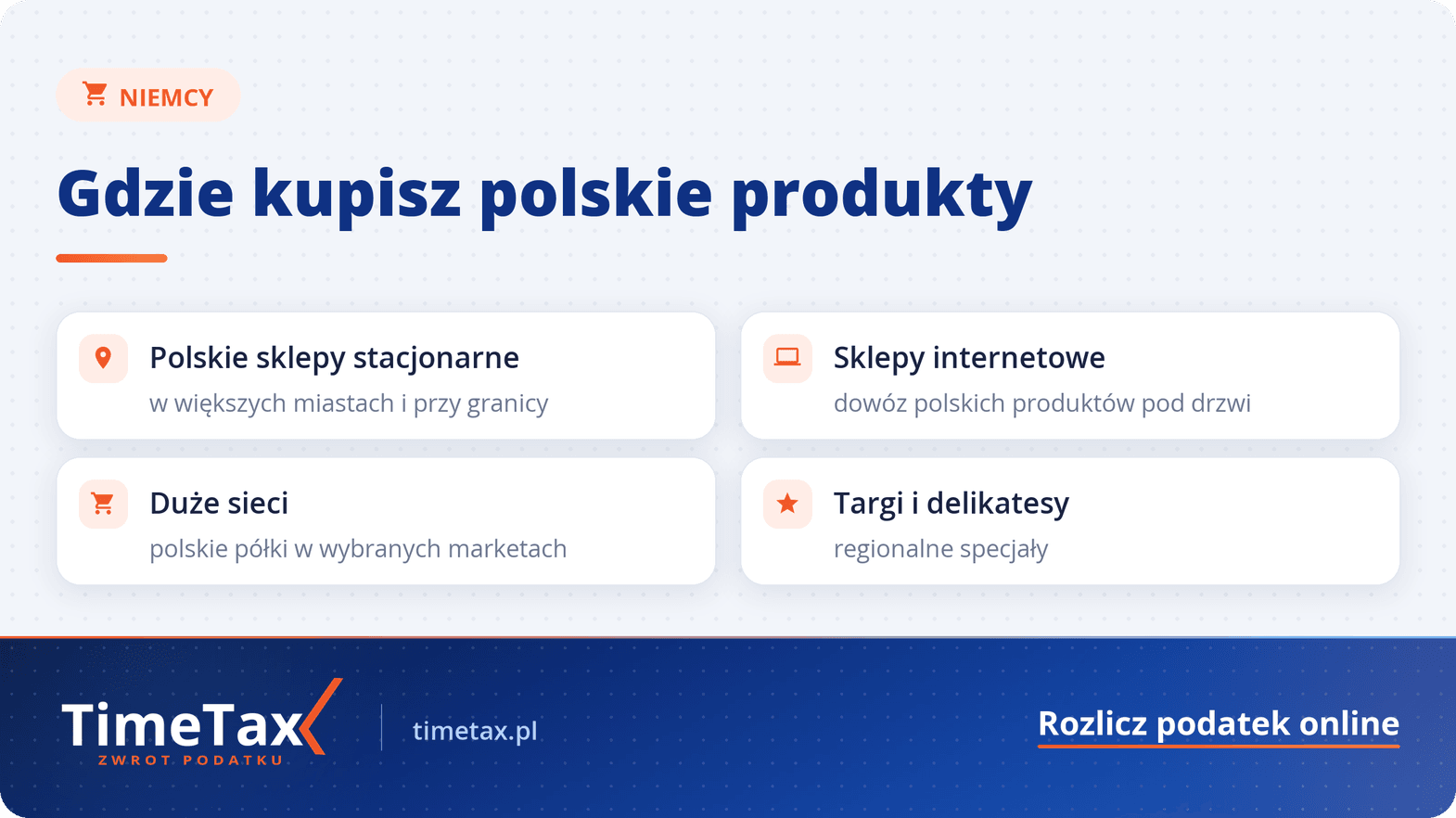 Polskie sklepy w Niemczech — checklista