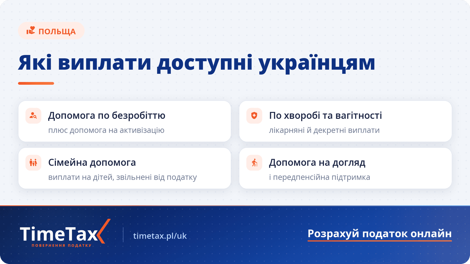 Соціальні виплати для громадян України в Польщі — чекліст