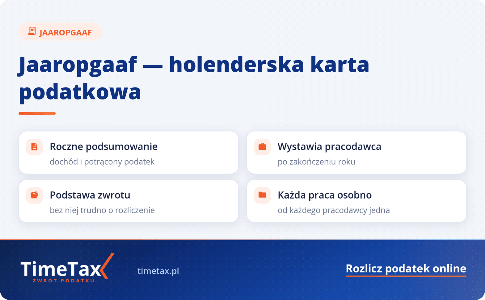Jaaropgaaf/jaaropgave — checklista
