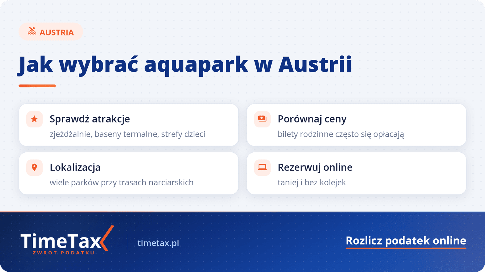 Najlepsze aquaparki w Austrii – Ranking 2025 — checklista