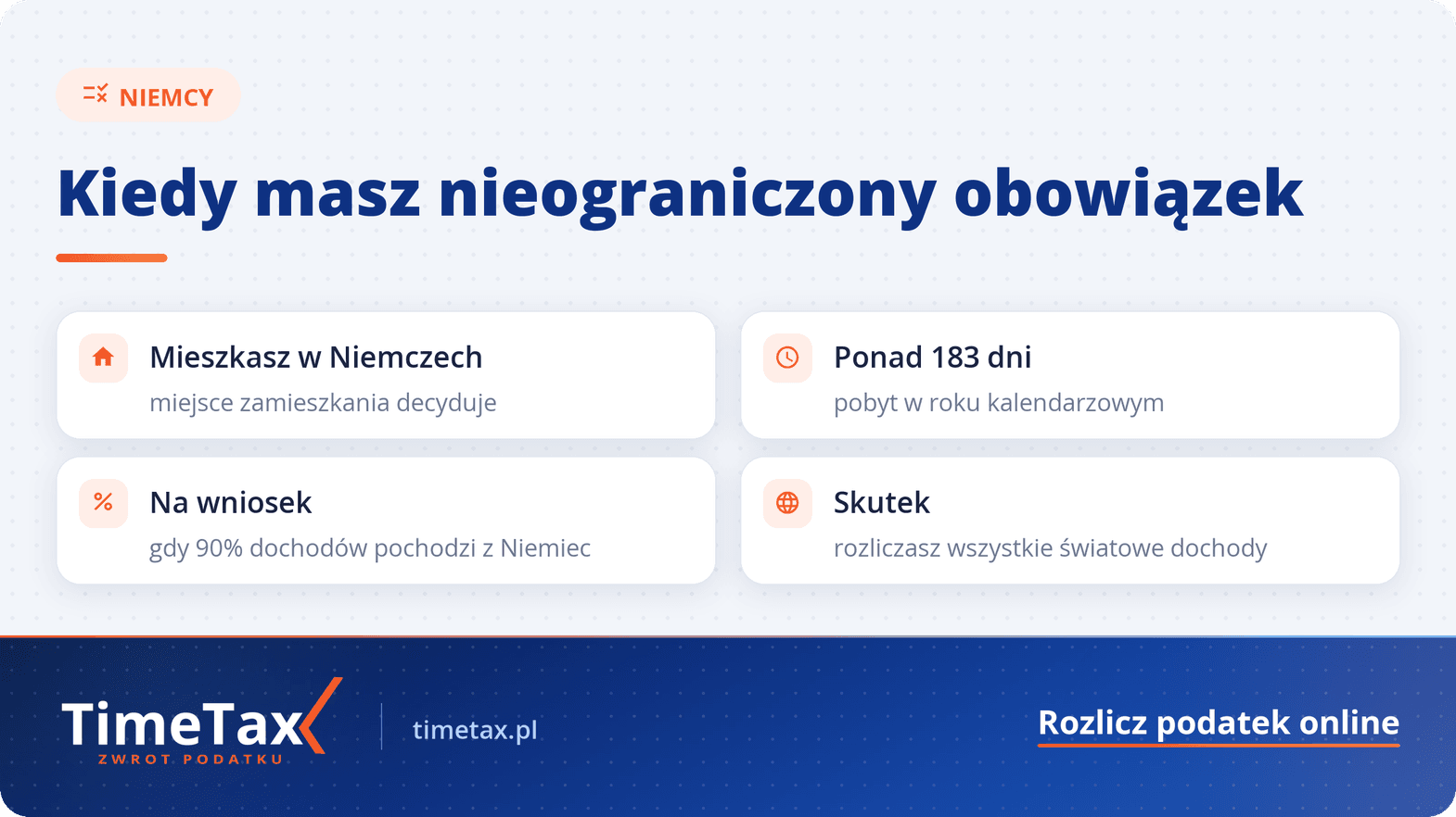 Nieograniczony obowiązek podatkowy w Niemczech: Co musisz wiedzieć — checklista