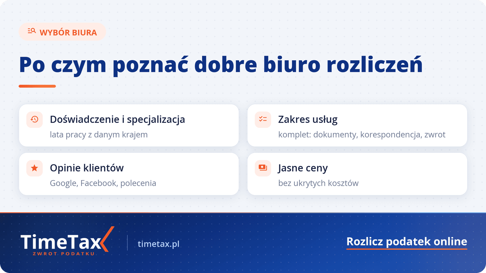 Jak wybrać najlepsze biuro rozliczeń zagranicznych i uzyskać zwrot podatku z zagranicy — checklista