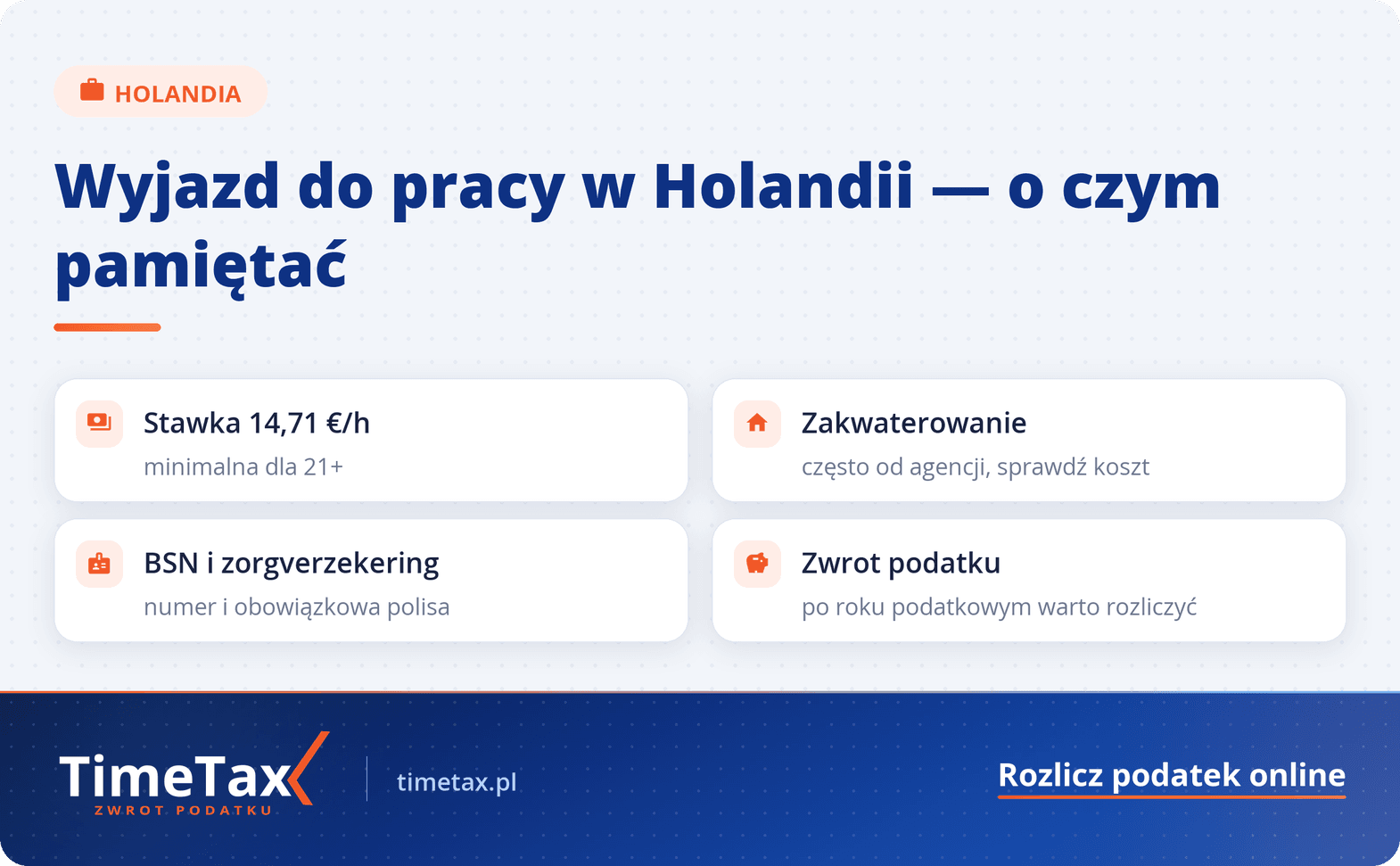 Praca w Holandii: zarobki, wyjazd, praca holenderska – czy opłaca się jechać do pracy w Holandii — checklista