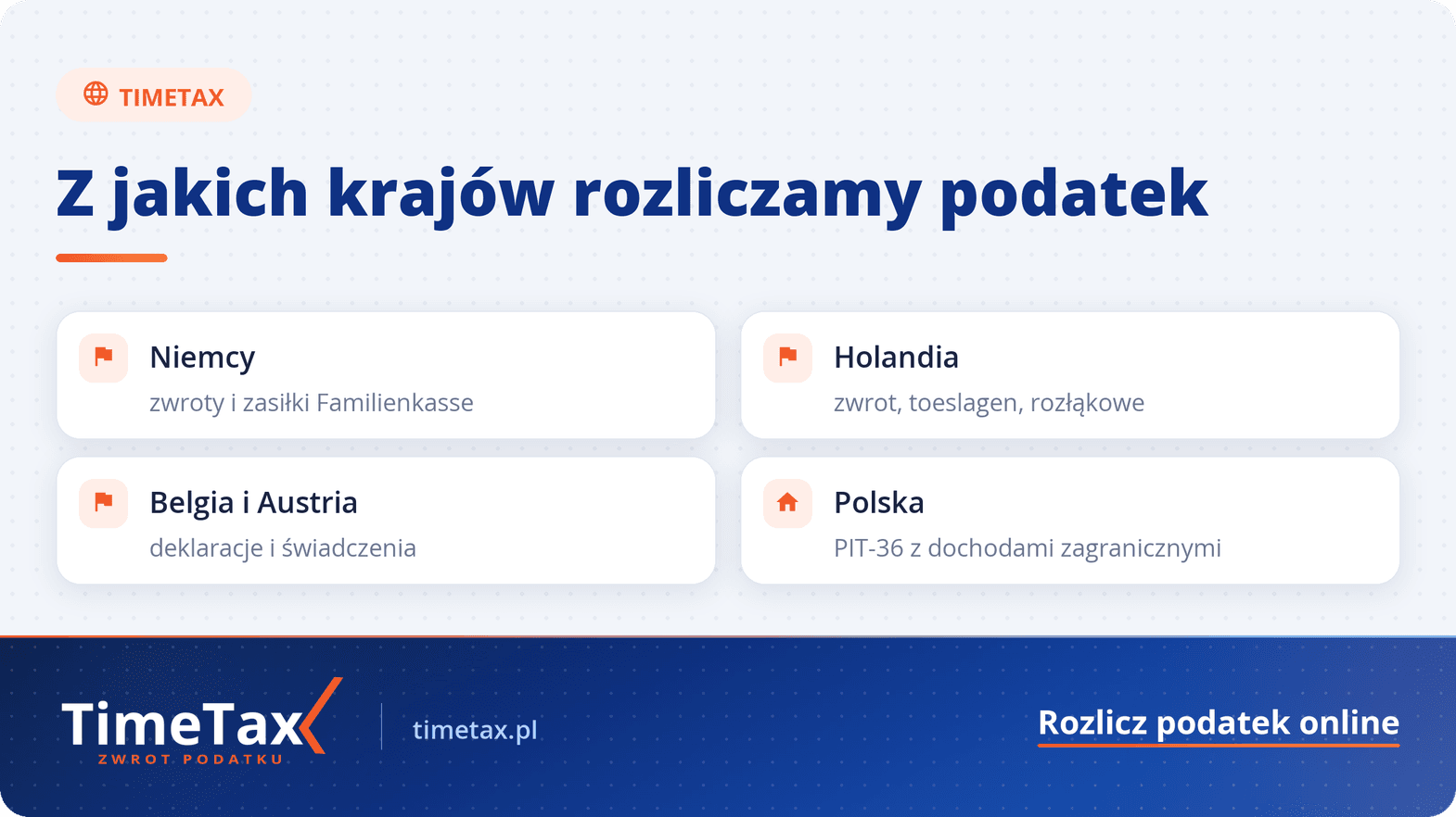 Z jakiego kraju można lub nawet trzeba rozliczyć podatek — checklista