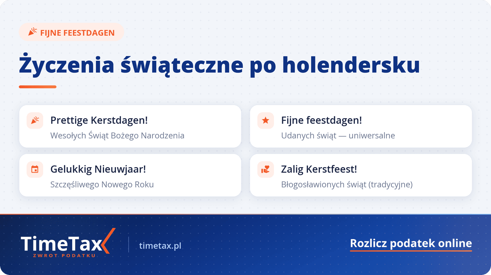 Życzenia Bożonarodzeniowe Po Holendersku – Poradnik — checklista