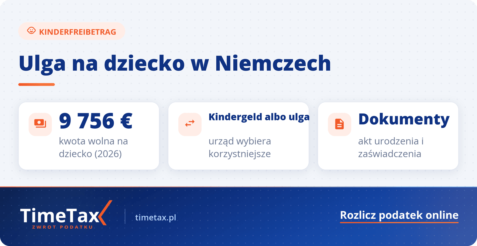 Czy w Niemczech mogę skorzystać z ulgi podatkowej na dziecko — najważniejsze liczby