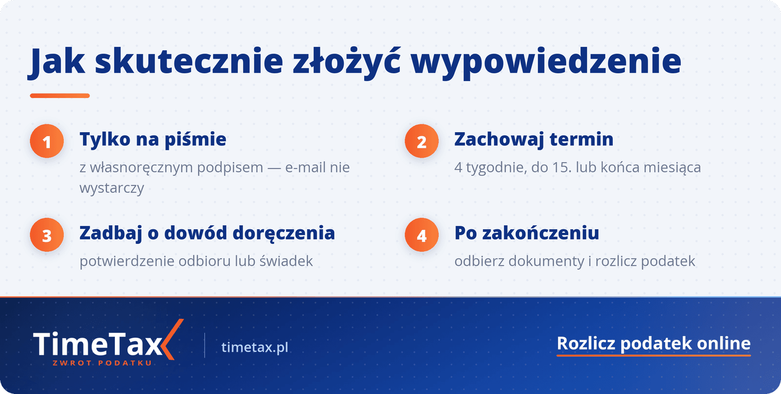 Wypowiedzenie umowy o pracę w Niemczech: wzór wypowiedzenia umowy o pracę po niemiecku — krok po kroku