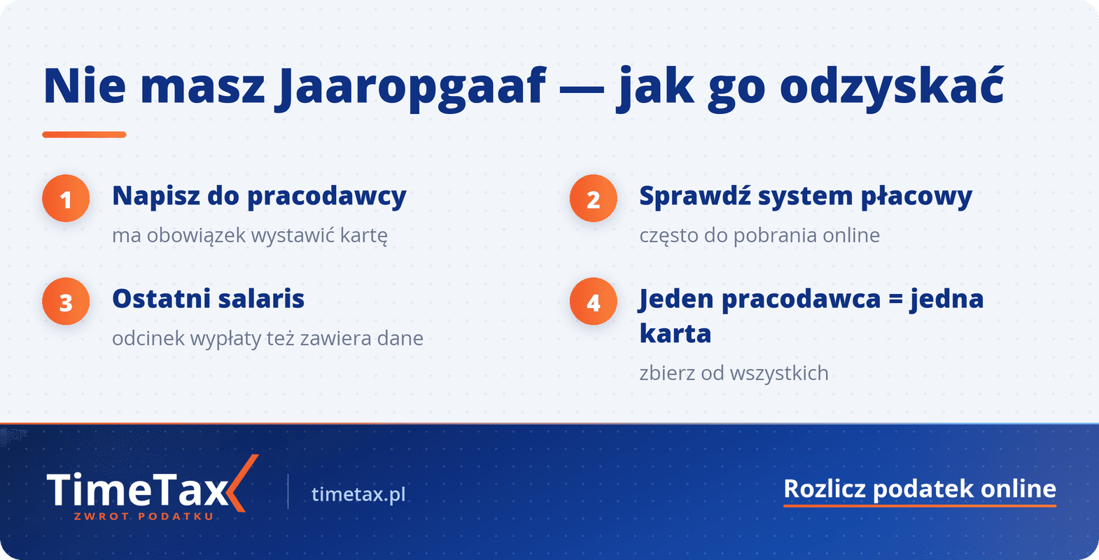 Jak odzyskać Jarograf z Holandii — krok po kroku